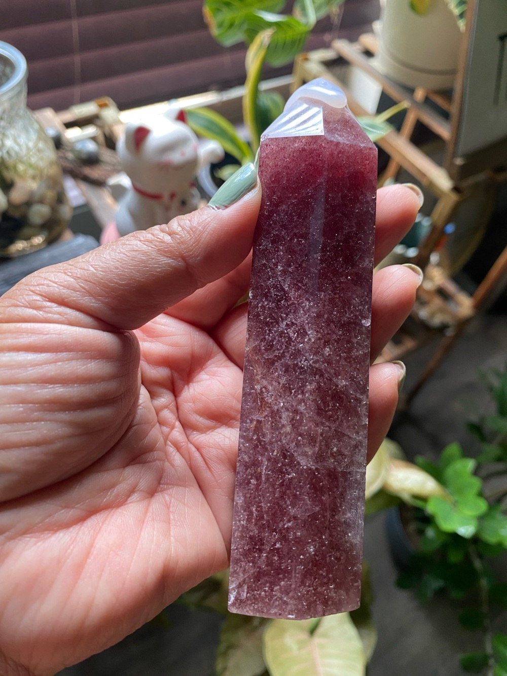 Strawberry Quartz Tower